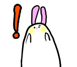 You May Love This Cute Rabbit sticker #14057787