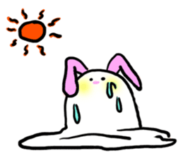 You May Love This Cute Rabbit sticker #14057789