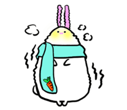You May Love This Cute Rabbit sticker #14057791