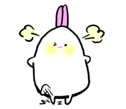 You May Love This Cute Rabbit sticker #14057797