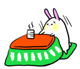 You May Love This Cute Rabbit sticker #14057807