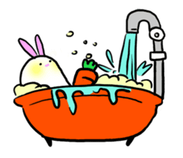 You May Love This Cute Rabbit sticker #14057811