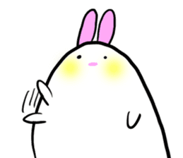 You May Love This Cute Rabbit sticker #14057813