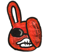 an ugly but cute sticker sticker #14058561