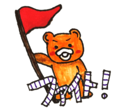 an ugly but cute sticker sticker #14058574