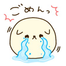 Rice cake love sticker #14058648