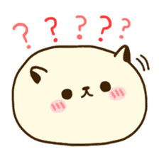 Rice cake love sticker #14058669