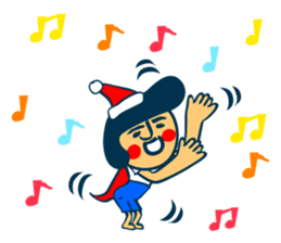 Habit boy stickers No.8 Xmas.NewYear sticker #14059093