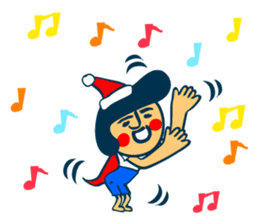 Habit boy stickers No.8 Xmas.NewYear sticker #14059093