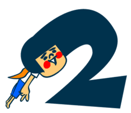 Habit boy stickers No.8 Xmas.NewYear sticker #14059109