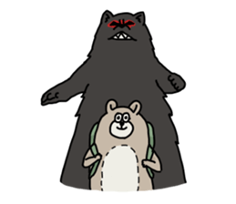 Alpinist Bear Kumatan sticker #14059241