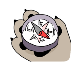 Alpinist Bear Kumatan sticker #14059248