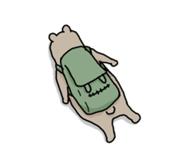 Alpinist Bear Kumatan sticker #14059253