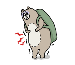 Alpinist Bear Kumatan sticker #14059256