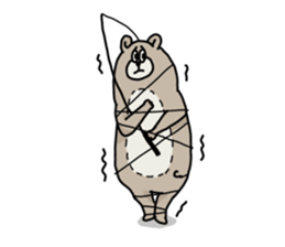 Alpinist Bear Kumatan sticker #14059257