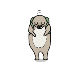 Alpinist Bear Kumatan sticker #14059259