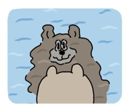 Alpinist Bear Kumatan sticker #14059260