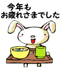 USAUSABUNNY Xmas,NewYear sticker #14059314