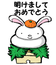 USAUSABUNNY Xmas,NewYear sticker #14059321