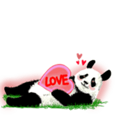 PANDASON LOVE ver sticker #14059540