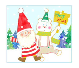 Christmas and New Year's sticker #14060578