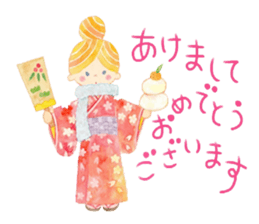 Christmas and New Year's sticker #14060586