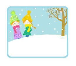 Christmas and New Year's sticker #14060610