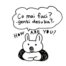 Romanian Japanese Animals sticker #14061167