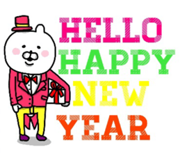 YOU LOVE BEAR(HAPPY NEW YEAR) sticker #14061425