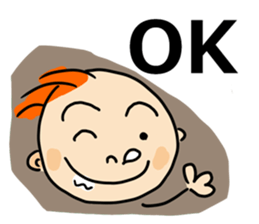 Funny baby! sticker #14061492