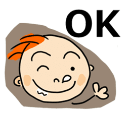 Funny baby! sticker #14061492