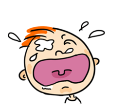 Funny baby! sticker #14061509