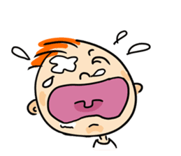 Funny baby! sticker #14061509