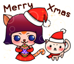 Everyone to celebrate Xmas and New Year~ sticker #14061598