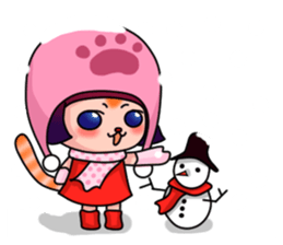 Everyone to celebrate Xmas and New Year~ sticker #14061599