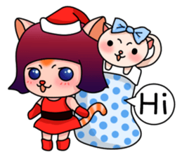 Everyone to celebrate Xmas and New Year~ sticker #14061601