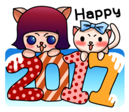 Everyone to celebrate Xmas and New Year~ sticker #14061603