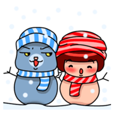 Everyone to celebrate Xmas and New Year~ sticker #14061610