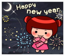 Everyone to celebrate Xmas and New Year~ sticker #14061612