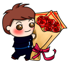 Everyone to celebrate Xmas and New Year~ sticker #14061624