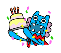 Hoki lion sticker #14061631