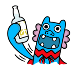 Hoki lion sticker #14061659