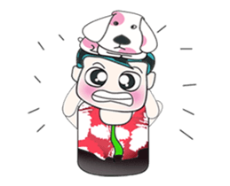 Ha Ha. My name is ToTo and dog. sticker #14061679