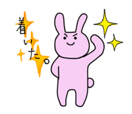 Rabbit's & Cat (Heartwarming) sticker #14061822