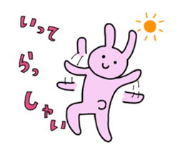 Rabbit's & Cat (Heartwarming) sticker #14061824