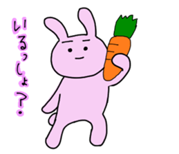 Rabbit's & Cat (Heartwarming) sticker #14061826