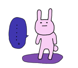 Rabbit's & Cat (Heartwarming) sticker #14061841