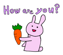 Rabbit's & Cat (Heartwarming) sticker #14061857