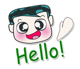 Ha Ha Ha!! My name is ToTo.^_^ sticker #14061910