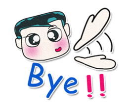 Ha Ha Ha!! My name is ToTo.^_^ sticker #14061912